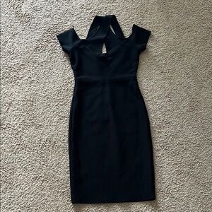 BCBGMaxAzria Black Bodycon Dress